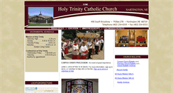 Desktop Screenshot of holytrinityhartington.com
